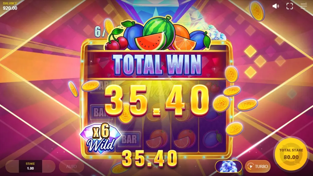 Giao diện trò chơi Diamond Blitz 3 trên màn hình điện thoại di động